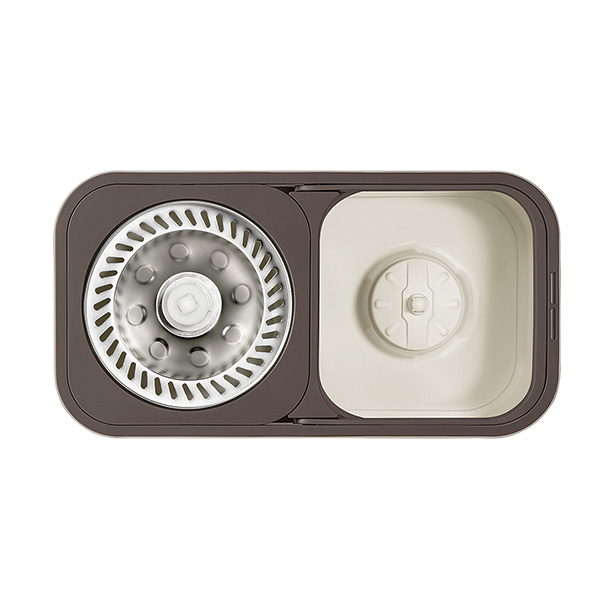 Bộ Cây Lau Nhà Dual Bucket Spin Mop 450x235x240mm - ETM478, , large image number 2